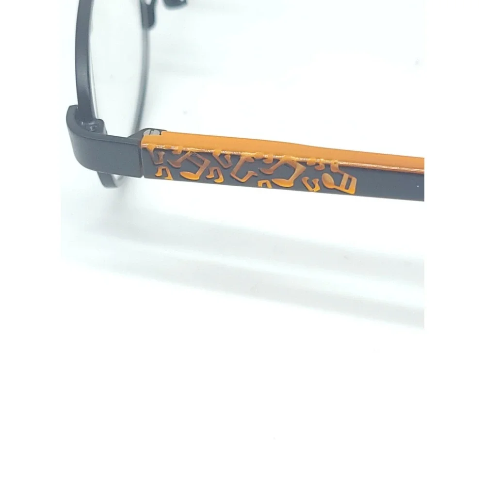 The Wiggles Eyeglasses Frames Tunes 43-16-125 Black/Orange Full Rim
